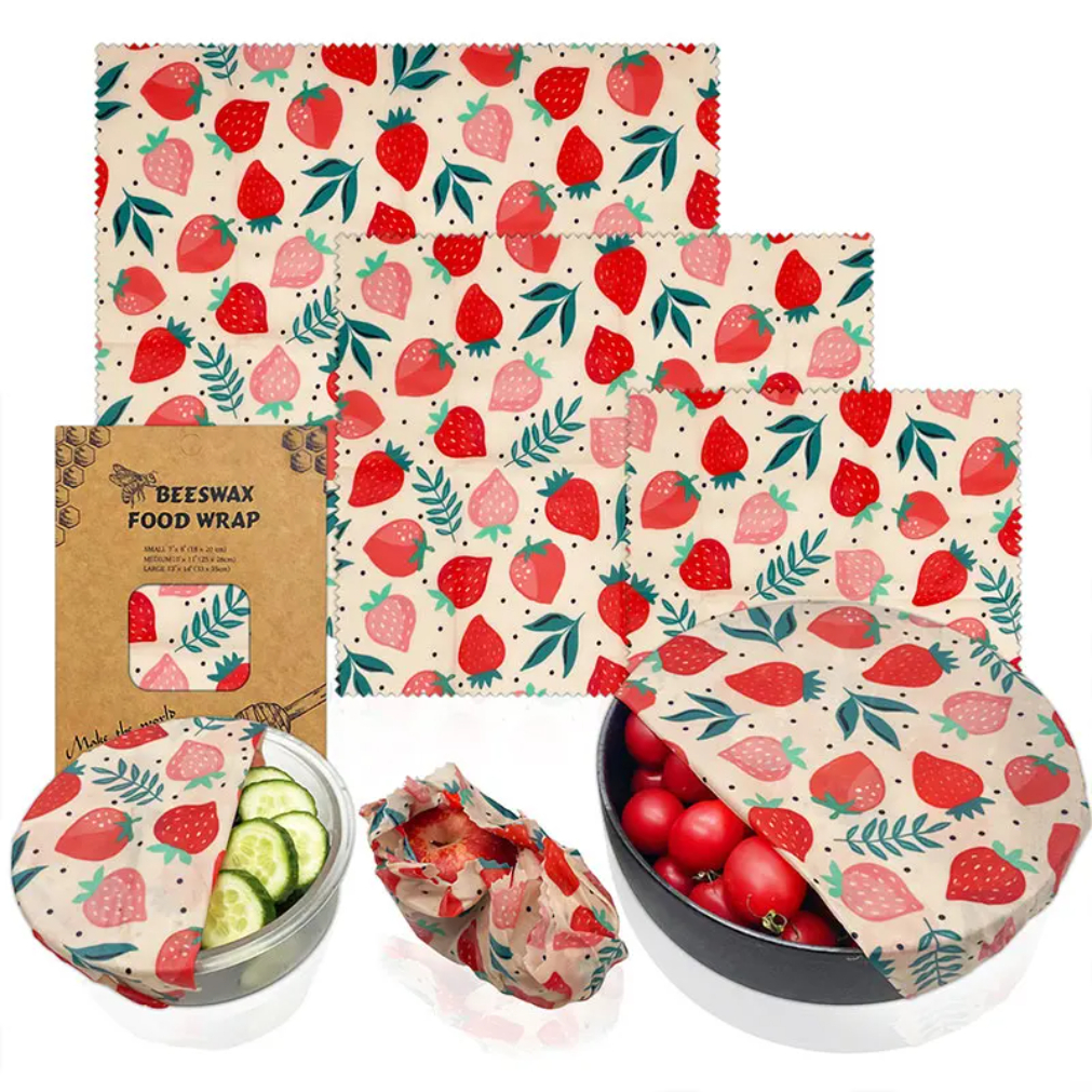 Beeswax Food Cover - Reusable Food Fresh Keeping Cloth Organic