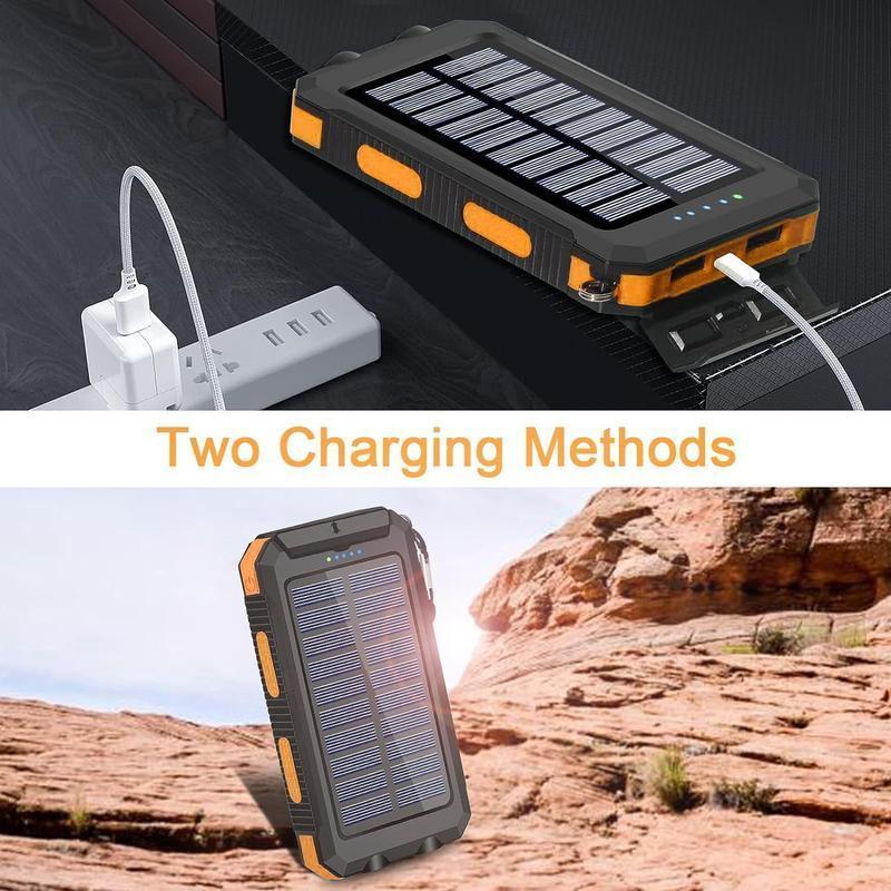 【FREEShip】Solar Charger PowerB - مراجعة Solar Charger Panel Foldable وسعره