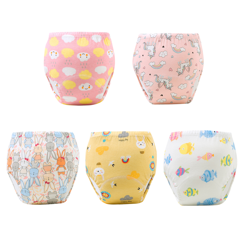 5pcs/Lot Baby Cotton Training  - مراجعة Cloth Diaper Insert وسعره