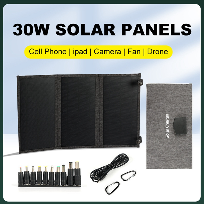 -A12R Portable Foldable Solar  - مراجعة Solar Charger Panel Foldable وسعره