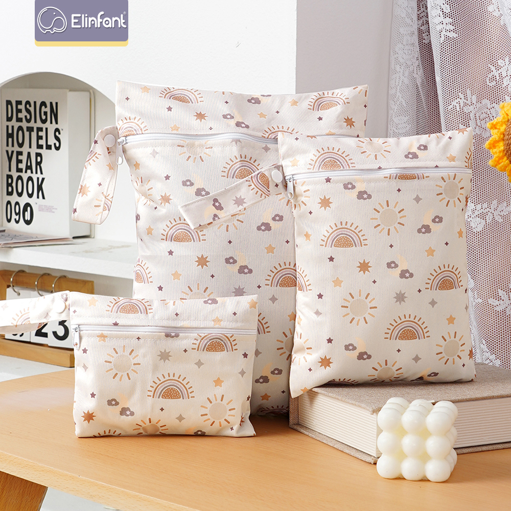 Elinfant 3PCS Portable Wet Dry - مراجعة Cloth Diaper Insert وسعره