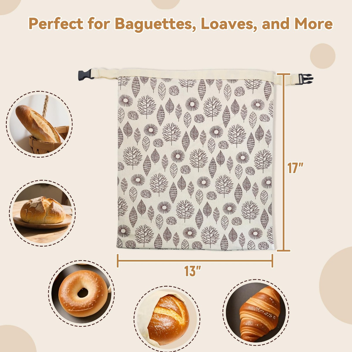 Reusable Beeswax Bread Bags fo - مراجعة Beeswax Food Cover وسعره