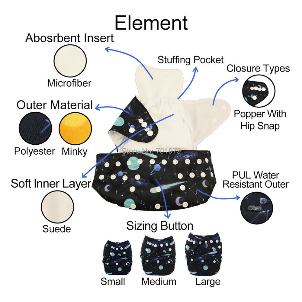U Pick ALVABABY Baby Diaper Re - مراجعة Cloth Diaper Insert وسعره