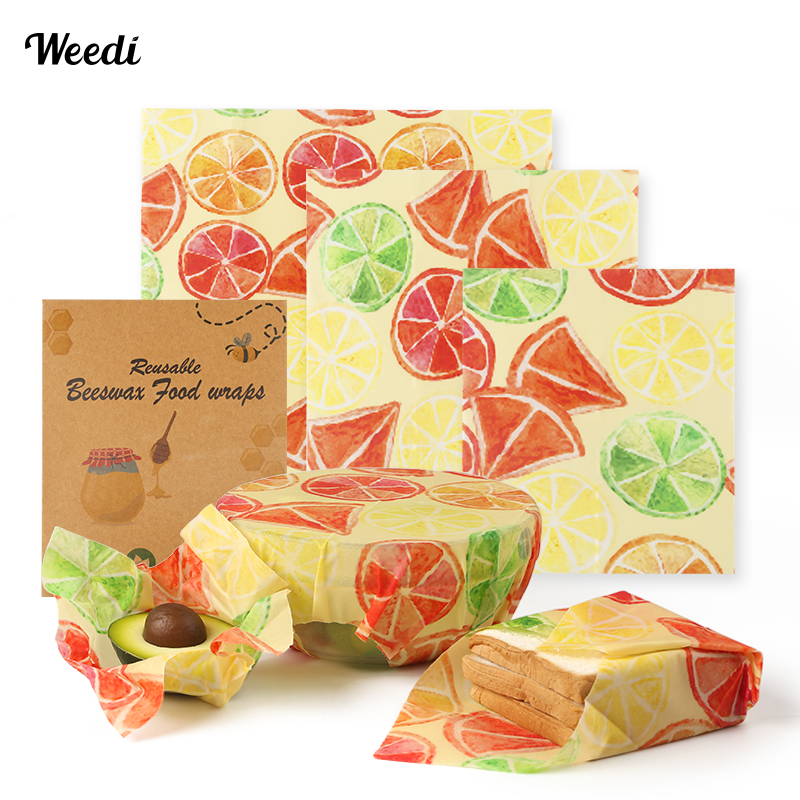 WEEDI 6PCS Plastic-Free Reusab - مراجعة Beeswax Food Cover وسعره