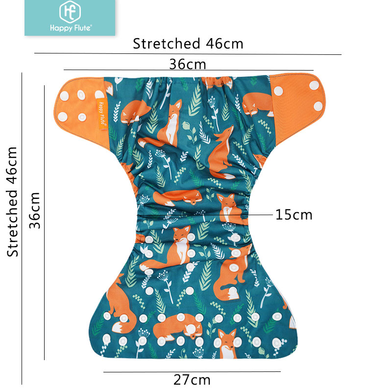Happyflute 2023 4pcs/set Washa - مراجعة Cloth Diaper Insert وسعره