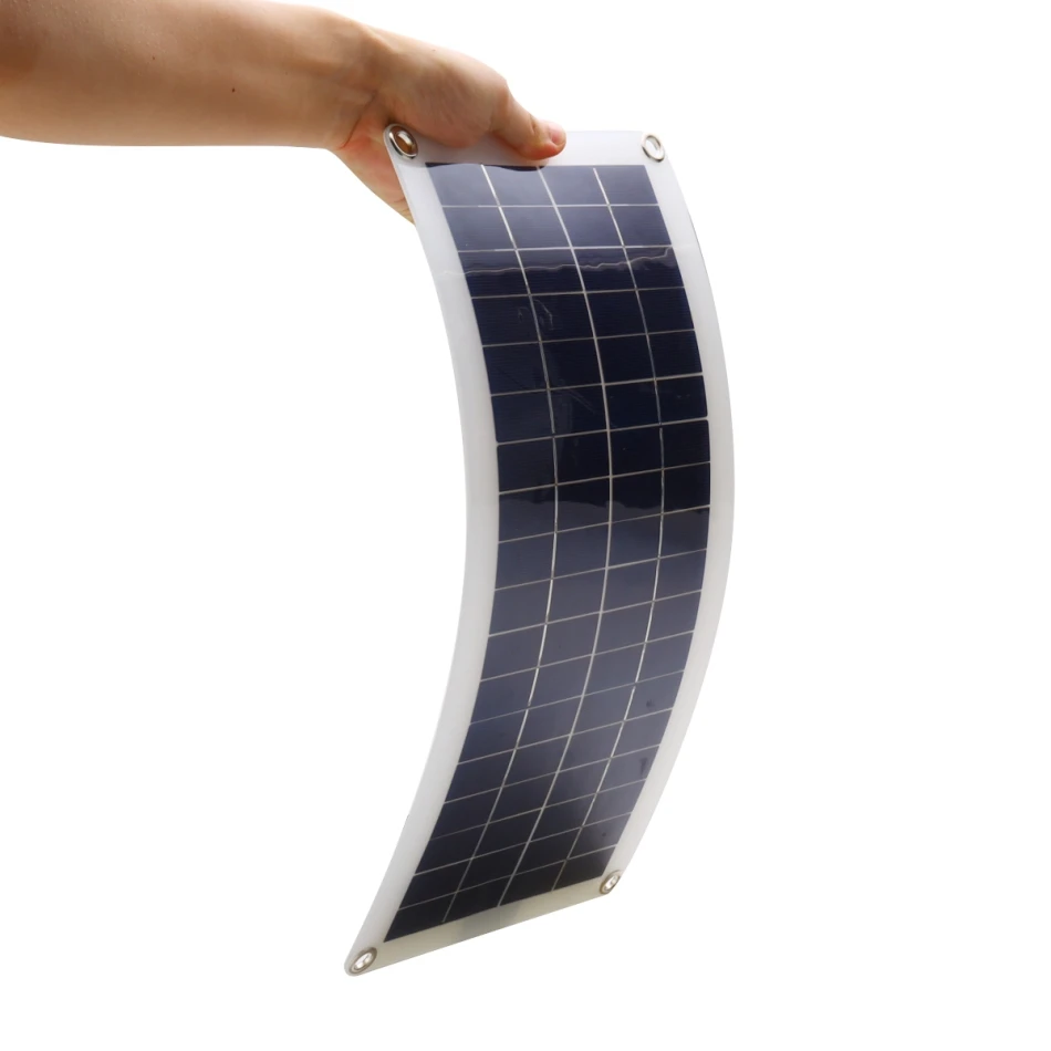 Solar Panel Kit 30W 12V Dual U - مراجعة Solar Charger Panel Foldable وسعره