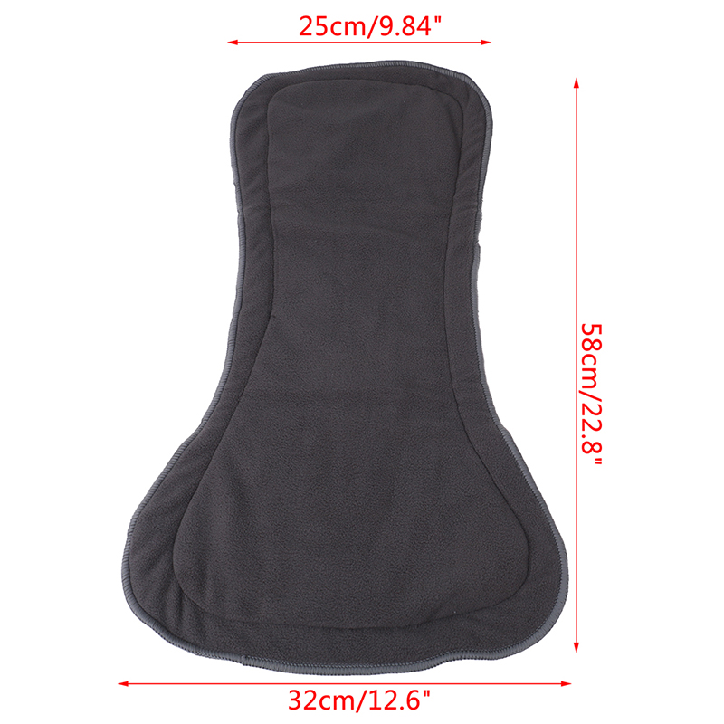Hot Sale Adult Bamboo Charcoal - مراجعة Cloth Diaper Insert وسعره