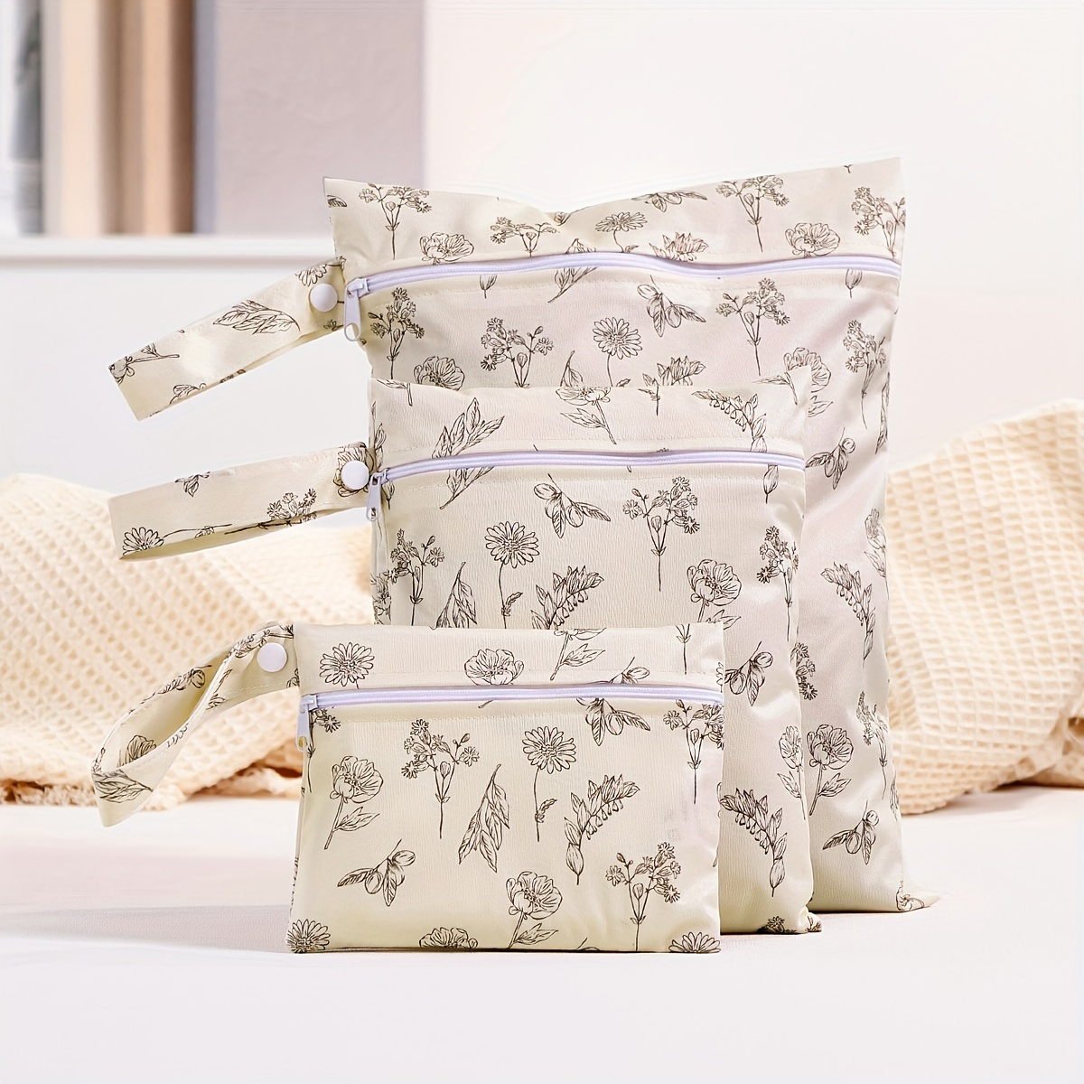 3Pcs/S Different Size Waterpro - مراجعة Cloth Diaper Insert وسعره