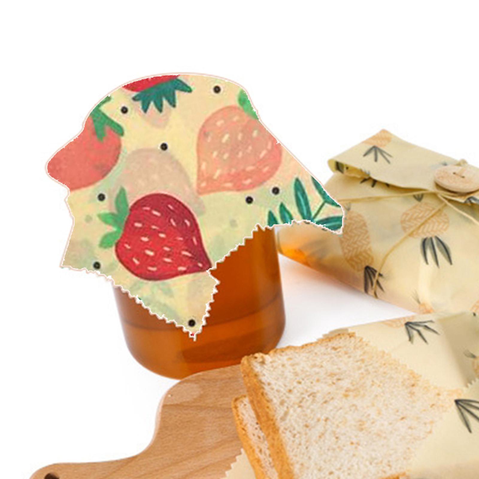4x Beeswax Food Wraps for Wrap - مراجعة Beeswax Food Cover وسعره