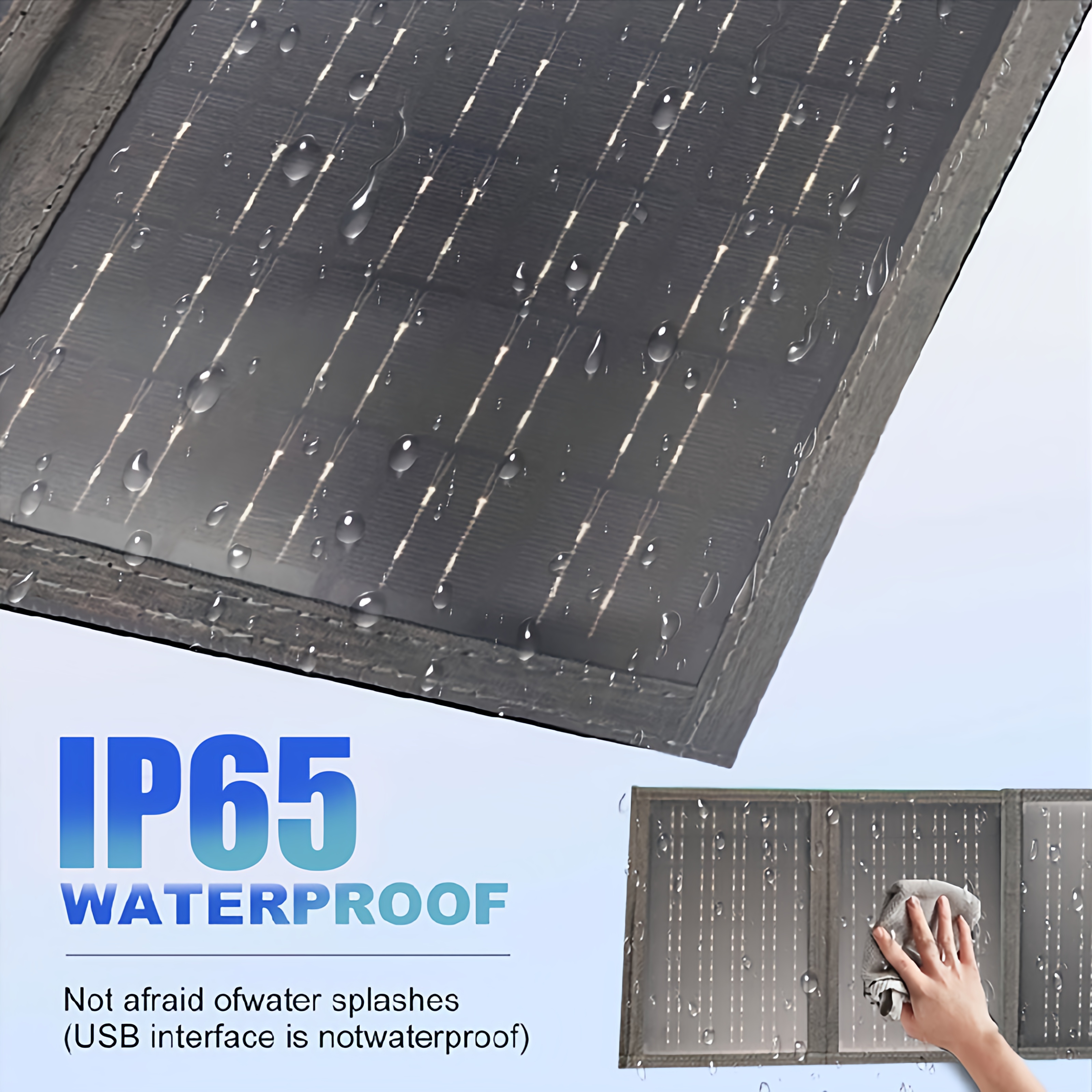 GOKKCL NEW Foldable Solar Pane - مراجعة Solar Charger Panel Foldable وسعره