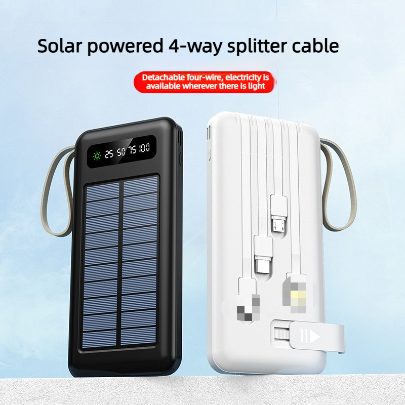 10000/20000mAh Outdoor Solar L - مراجعة Solar Charger Panel Foldable وسعره