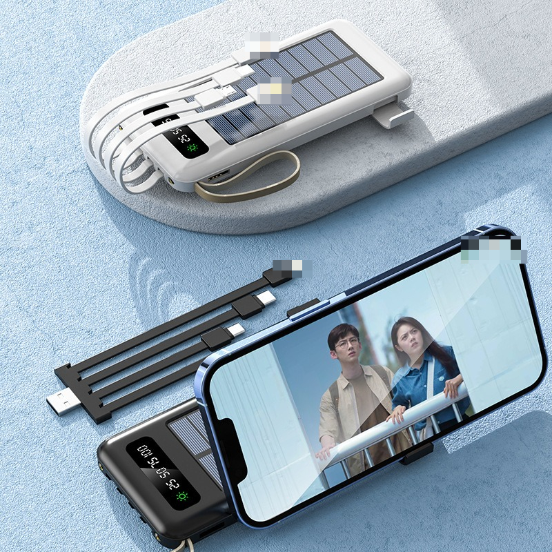 10000/20000mAh Outdoor Solar L - مراجعة Solar Charger Panel Foldable وسعره