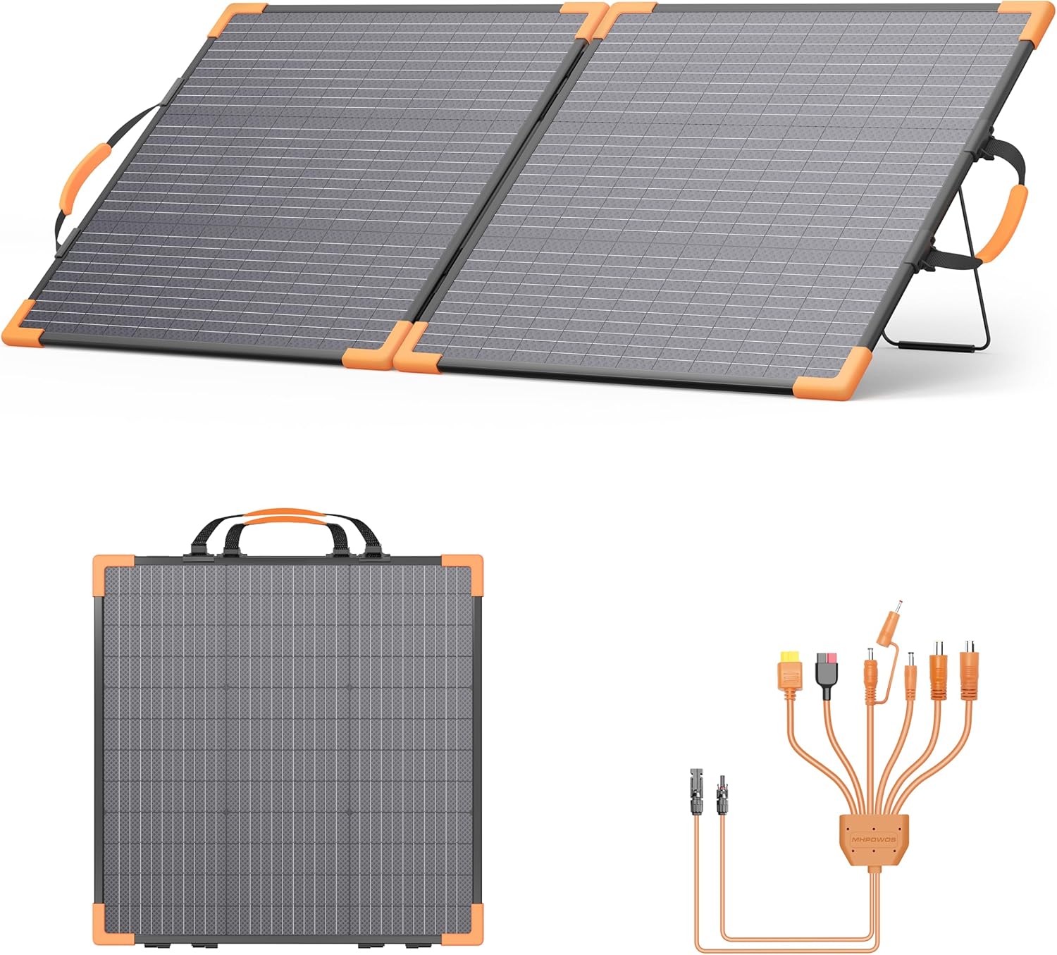 100W Bifacial Portable Solar P - مراجعة Solar Charger Panel Foldable وسعره
