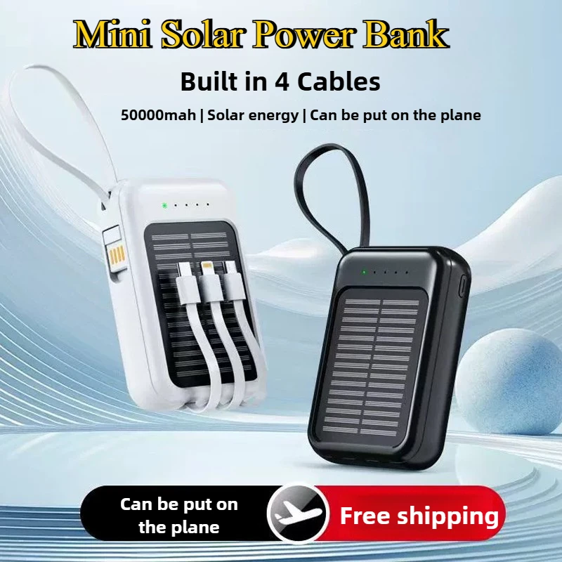 50000mAh Solar Power Bank Supe - مراجعة Solar Charger Panel Foldable وسعره