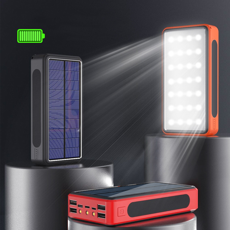 50000mAh Solar Power Bank Port - مراجعة Solar Charger Panel Foldable وسعره