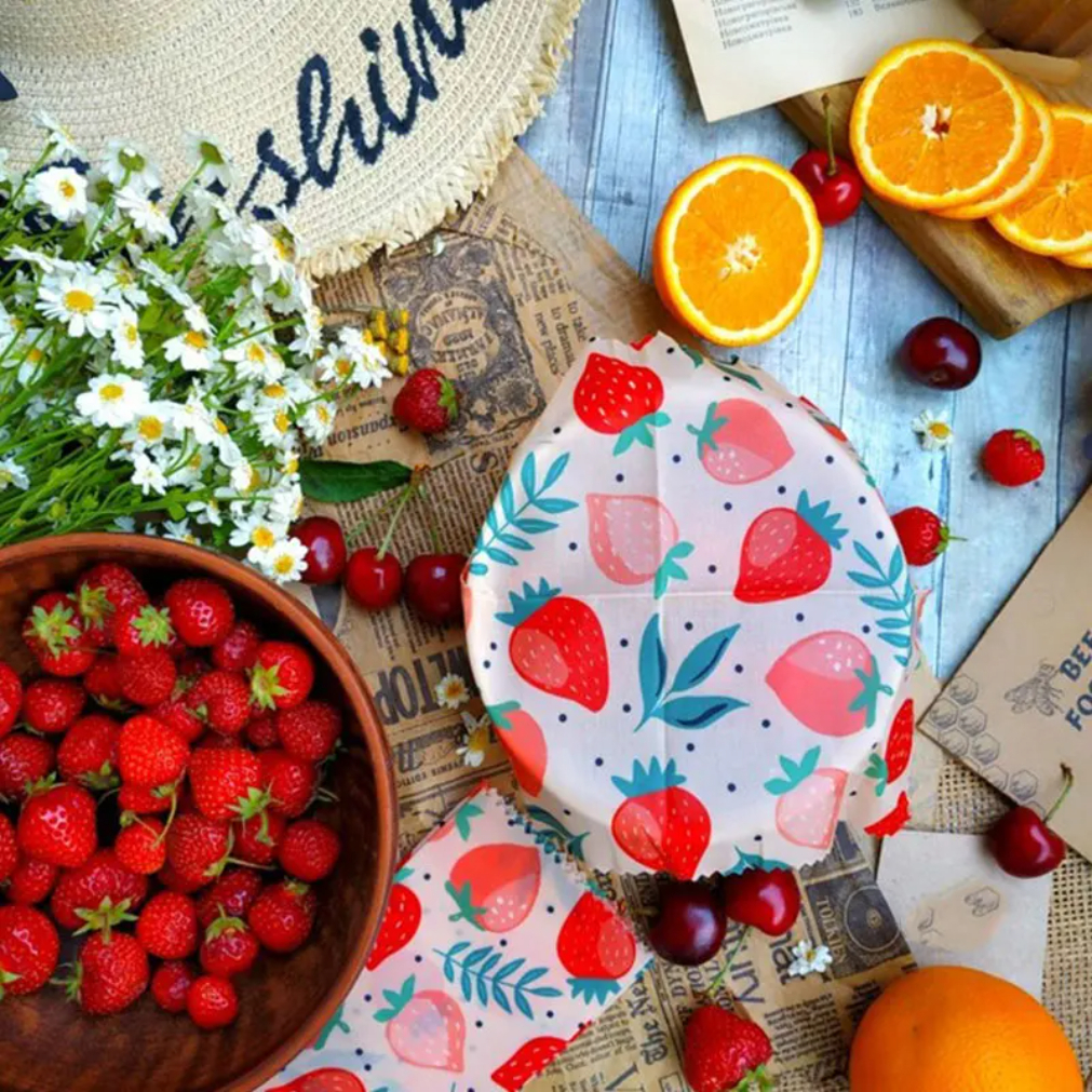 Reusable Food Fresh Keeping Cl - مراجعة Beeswax Food Cover وسعره
