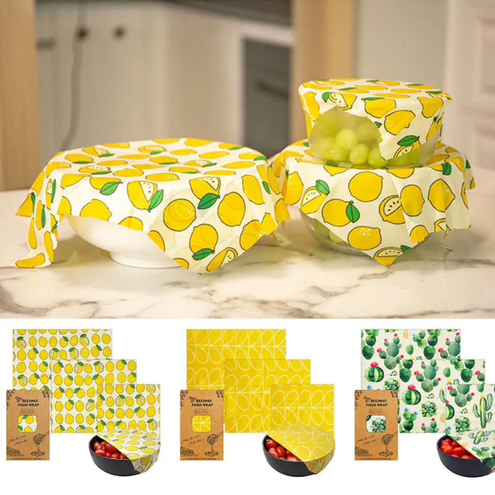 Reusable Food Fresh Keeping Cl - مراجعة Beeswax Food Cover وسعره